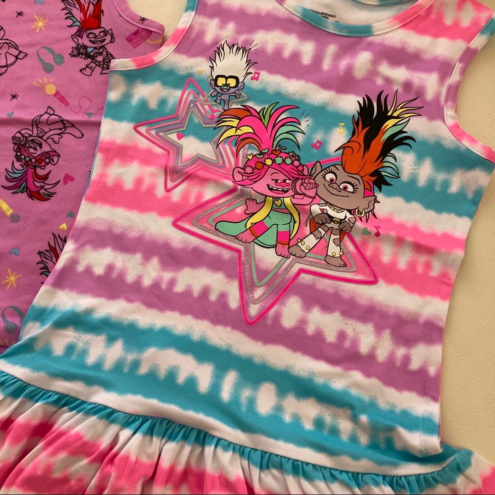 Dreamworks Trolls cute pink soft dresses 2164 - Picture 9 of 9